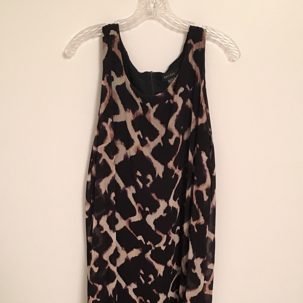 Karen Kane Purple Pattern Dress